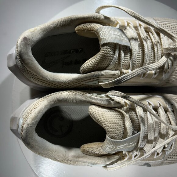 Nike Zoom Pegasus 40 Womens Size 9 Running Shoes Gray Sneakers Walking Jog Gym - Picture 9 of 12